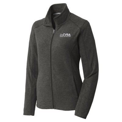 Port Authority Women's Heather Microfleece Full Zip Jacket Thumbnail