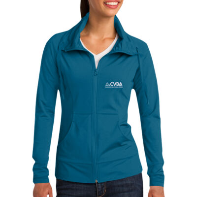 Sport Tek Women's Sport Wick Stretch Full Zip Jacket Thumbnail