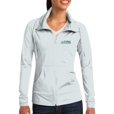 Sport Tek Women's Sport Wick Stretch Full Zip Jacket Thumbnail