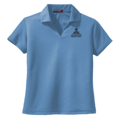 Sport-Tek Women's Dri Mesh V Neck Polo Thumbnail